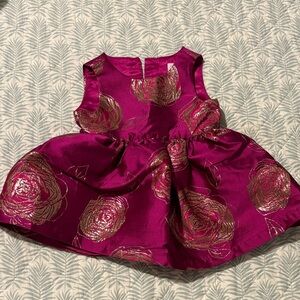 The Children's Place Pink and Gold Formal Dress